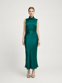 Sylvia Dress | Emerald Green